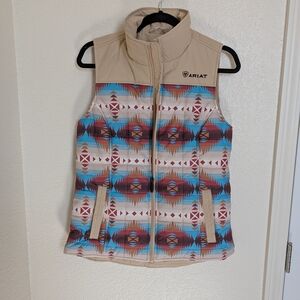 Ariat Women's Vest - Crius Insulated - Serrano Southwest Size Small Western
